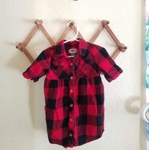Old navy buffalo plaid dress